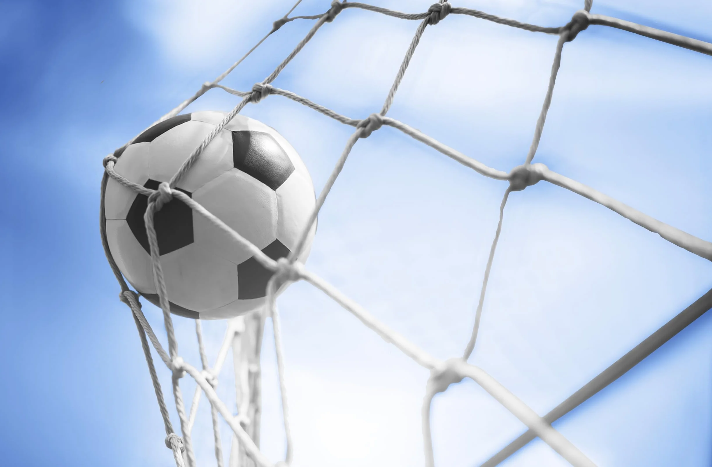 Neo-Sport Rete da Calcio - Rete per Portiere - Robusta - Rete di Ricambio - 215 x 150 x 90 cm