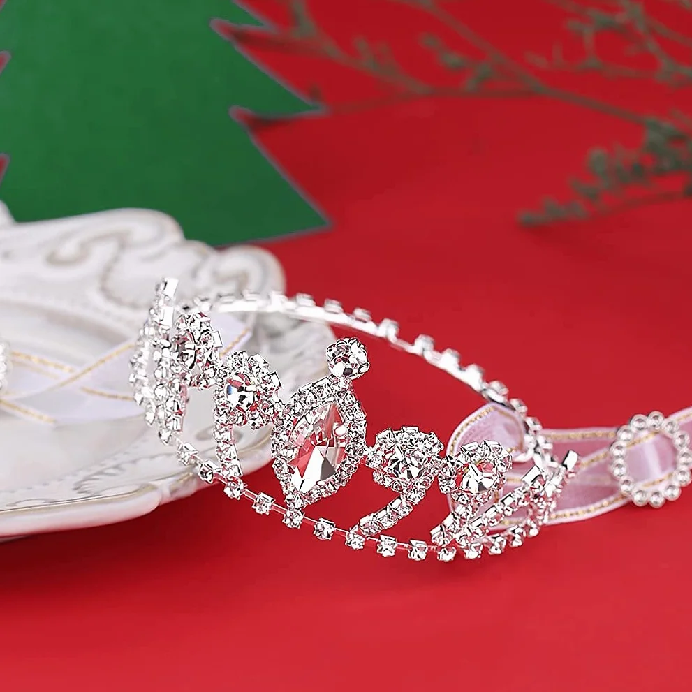 Lovelyshop - Tiara per cani e gatti, con cristalli e strass, accessorio per capelli