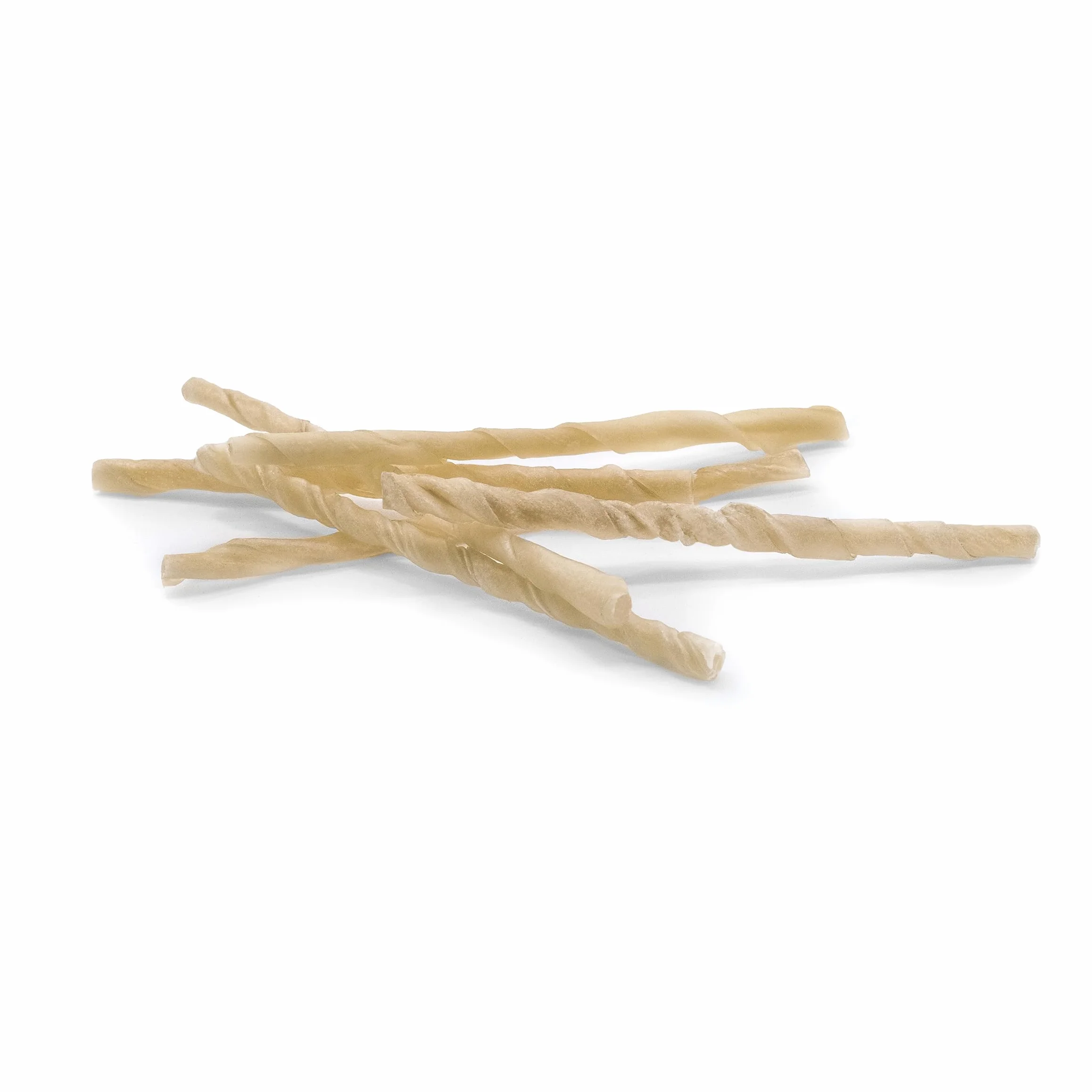 Rotolini di ossa termoretratte in pelle bovina da masticare per cani 100 rotolini medi?