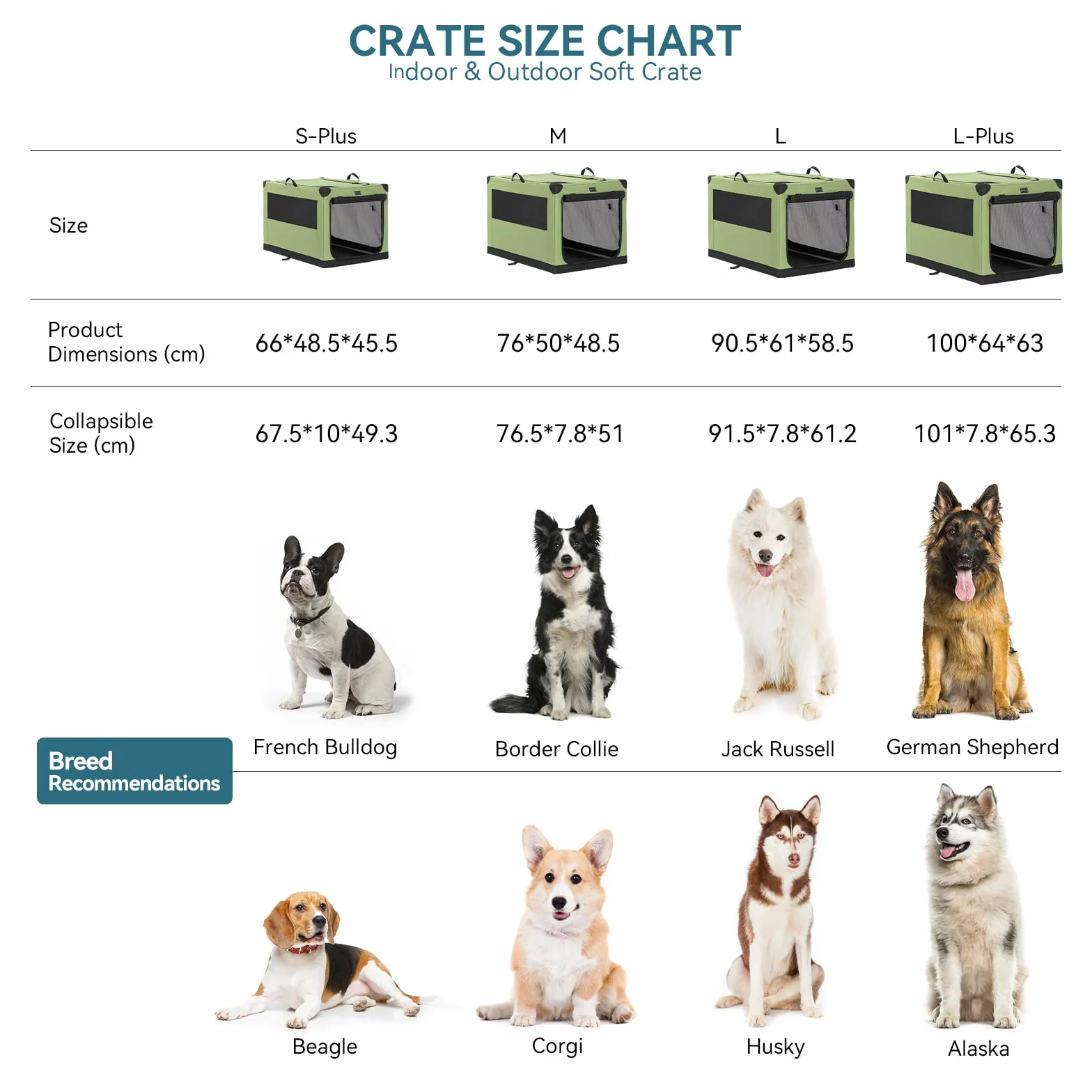 Petsfit Grande cassa per cani Extra Large casse, pieghevole per cani di taglia media e grande