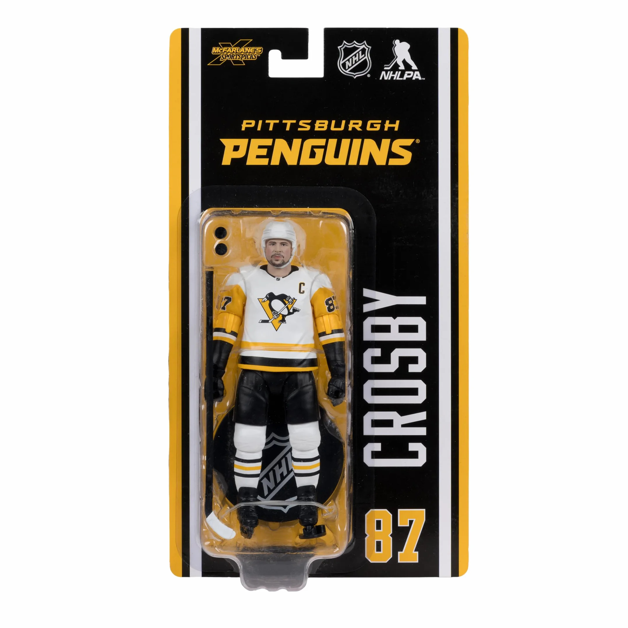 McFarlane Toys NHL Sidney Crosby Pittsburgh Penguins 6 pollici Action Figure SportsPicks