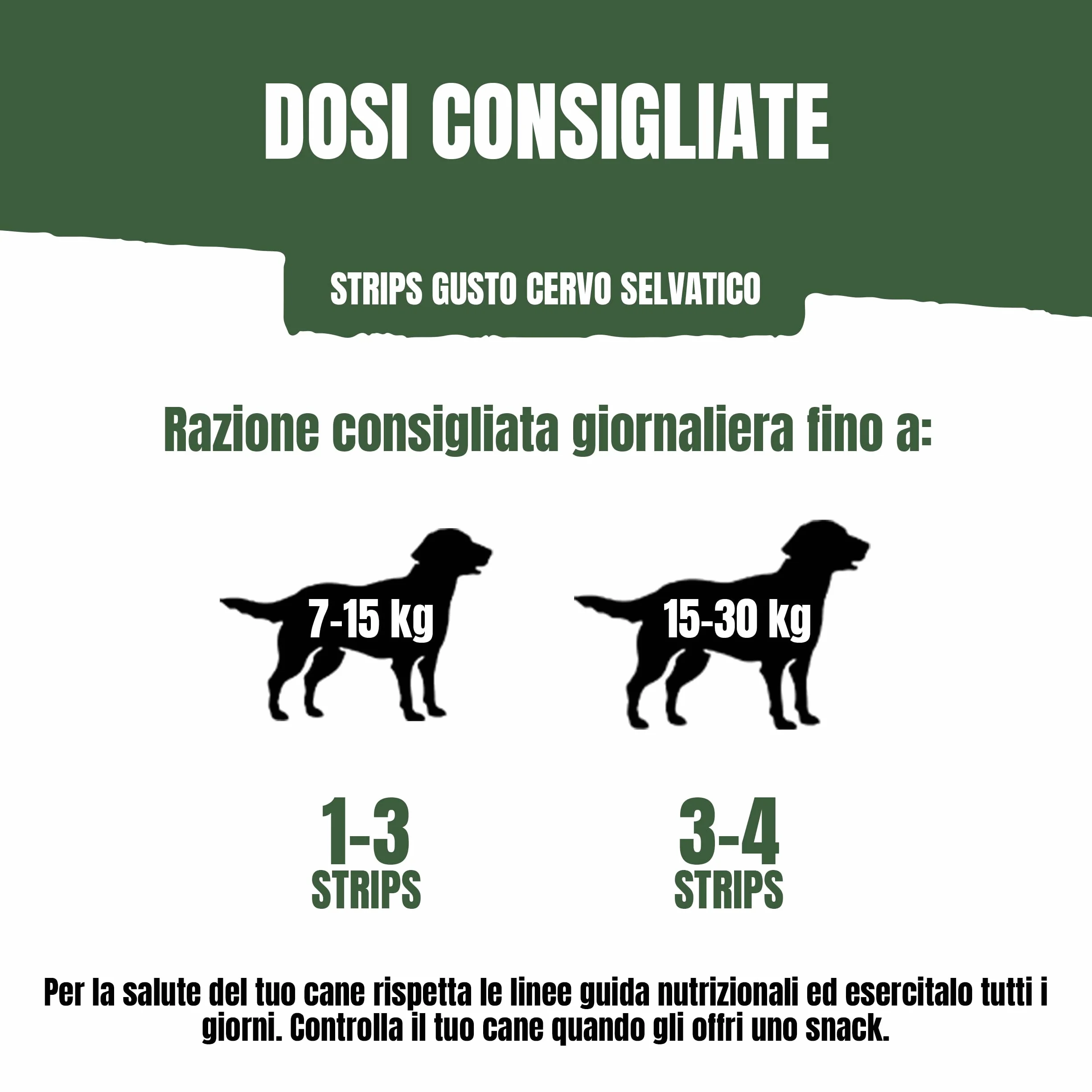 PURINA ADVENTUROS Snack per Cani Adulti Strips con Cervo 6 Confezioni da 90g