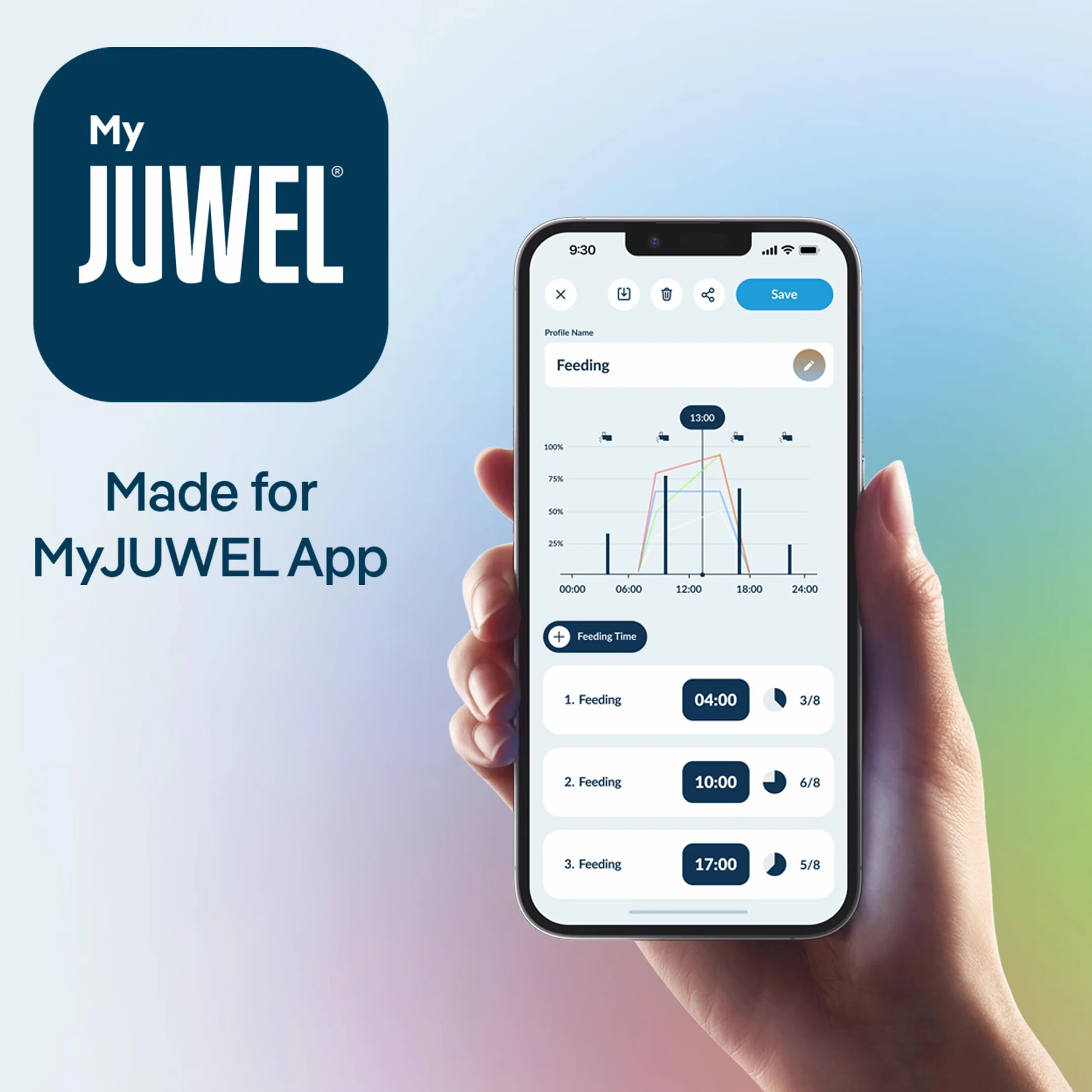 JUWEL Aquarium - SmartFeed AppControl - Mangiatoia intelligente per il controllo tramite l'app MyJUWEL