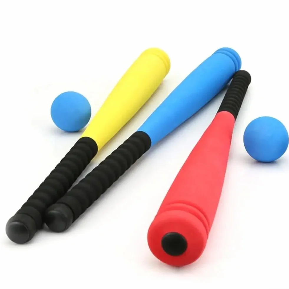 Mazza da baseball in spugna espansa per bambini 54 cm rossa