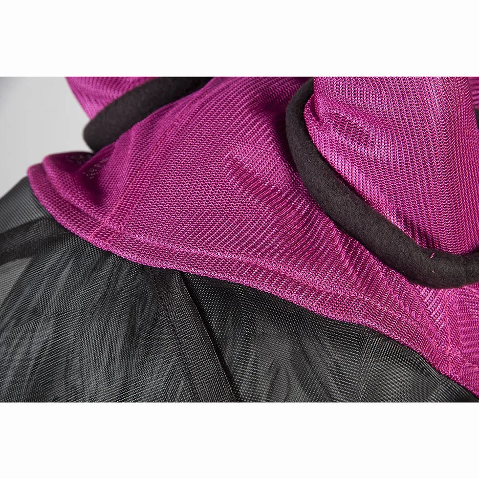 PFIFF 102943 - Maschera antimosche con protezione UV, protezione da cavalli, colore: Rosa