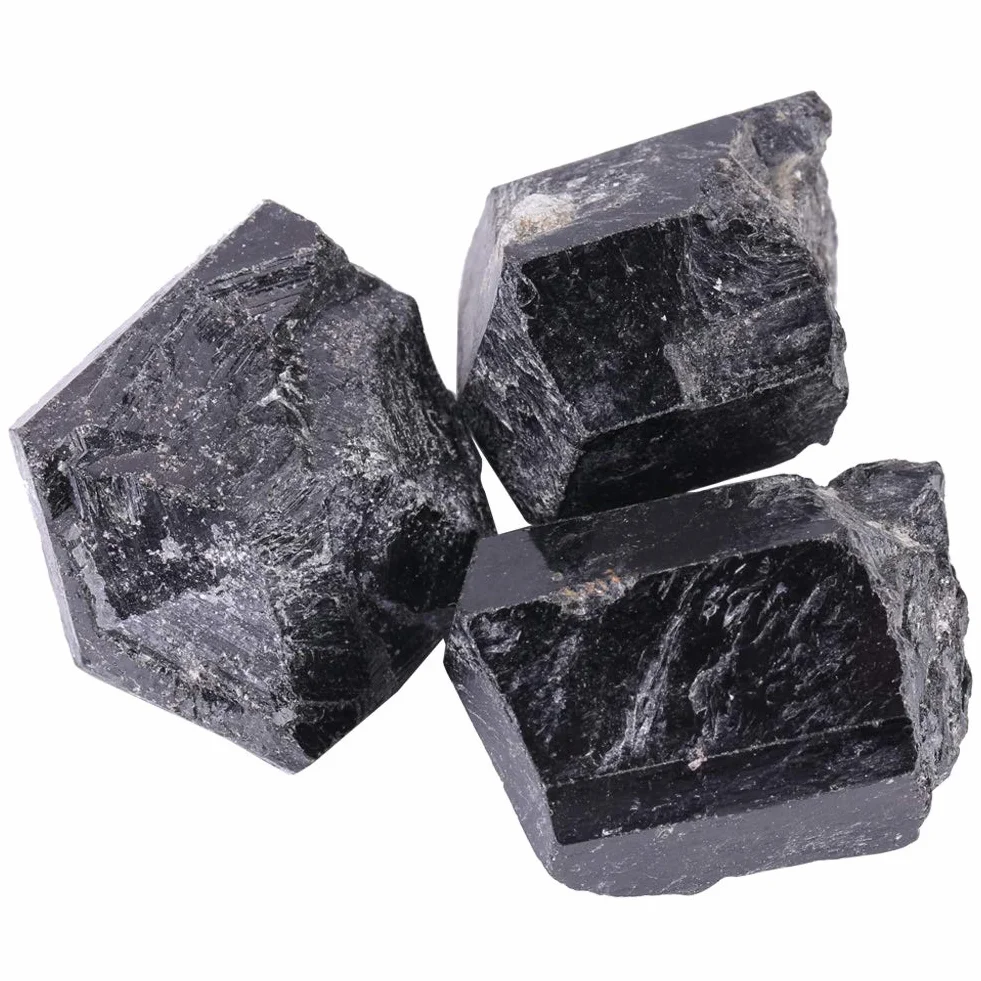 1 Pz Quarzo Naturale, Turmalina Negra Turmalina Negra Piedra Cristallo Naturale Tormalina Roccia Grezza Pietra Curativa Minerale
