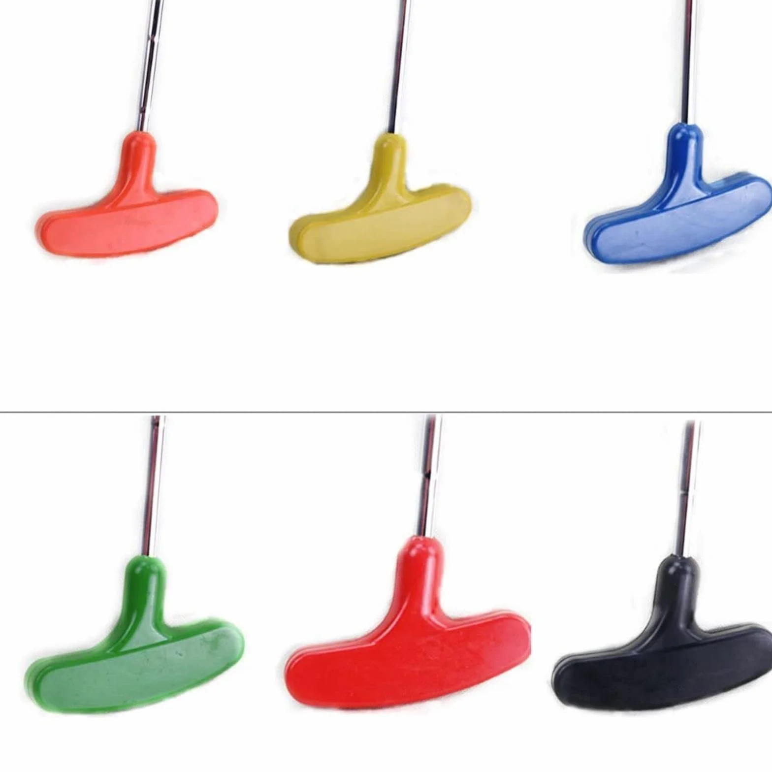 CRESTGOLF Golf Putter, Golf Putter per gli uomini e le donne, 2/6 Pack Due-Way Putter Mini Golf Putter per gli utenti Destri o Sinistri Golf Club Bi-direzionale Gomma Putter.