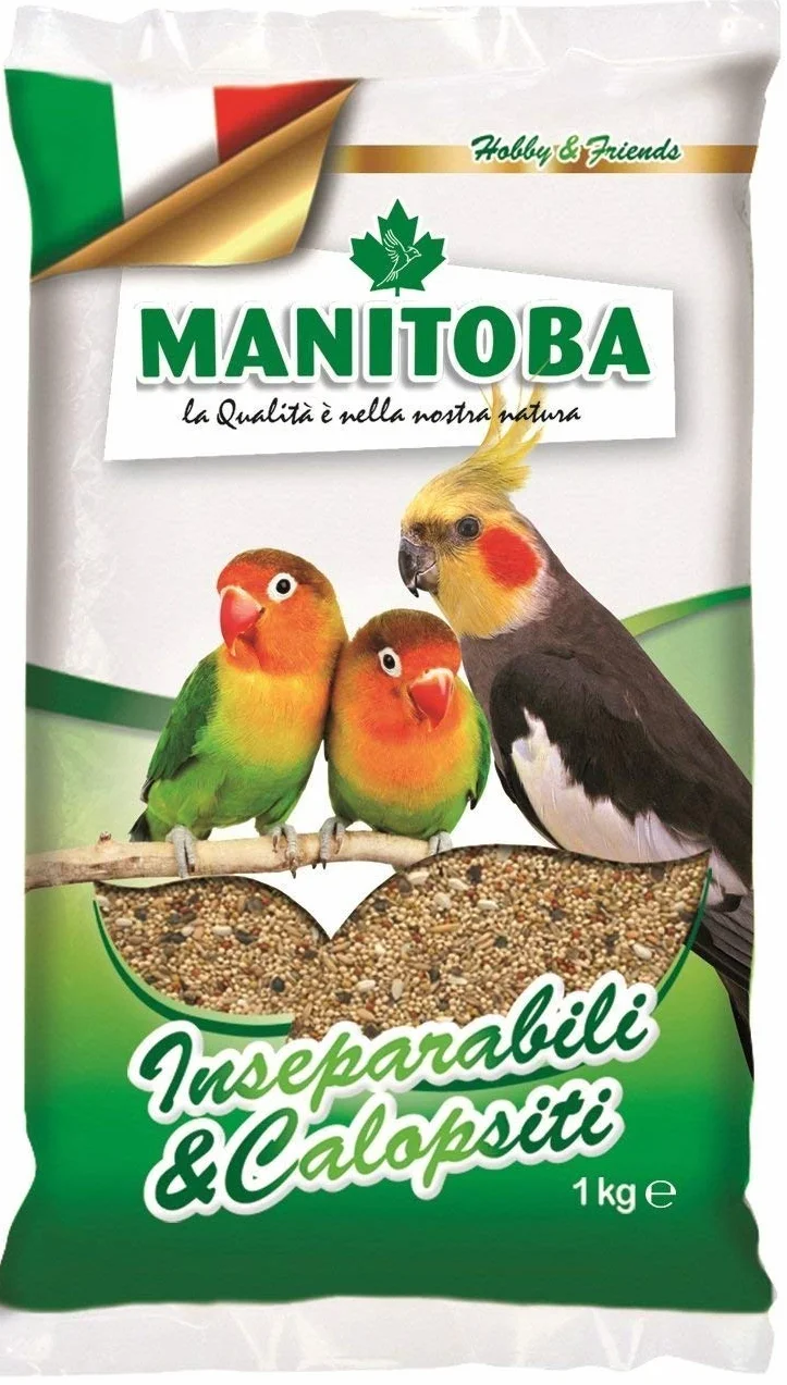 Mangime Miscuglio Parrocchetti 4 Kg per Inseparabili e Calopsiti