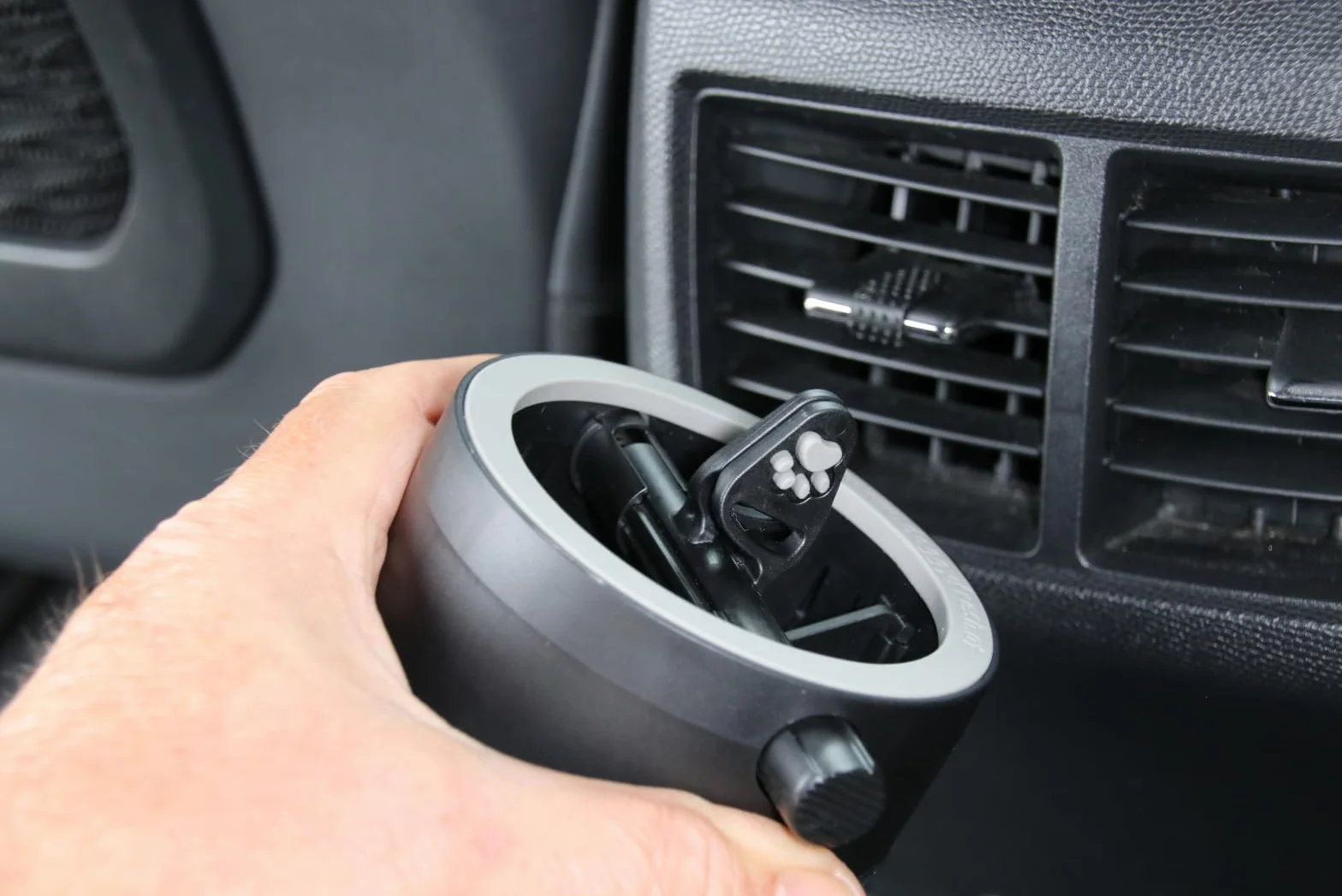 Doggyfresh - Sistema di ventilazione per cani per l’auto (grigio)