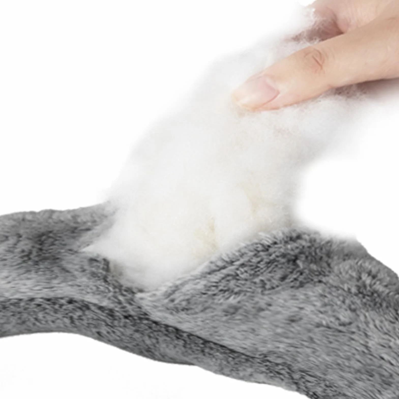 Cuscino calmante per cani, cuscino di supporto per il collo, cuscino ortopedico in memory foam, cuscino per cani in morbido pile anti ansia, comodo aiuto cervicale per casa, letto, divano, cassa, uso