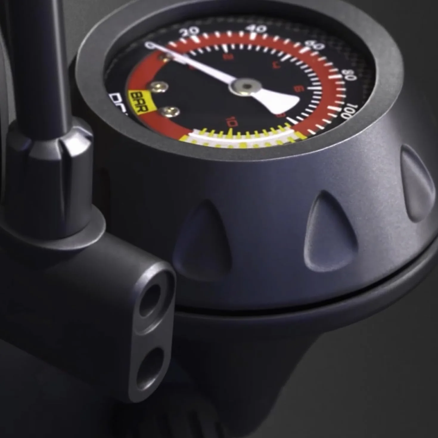 Pompa da pavimento per bici, pompa da bicicletta da pavimento con pompe per biciclette Presta & Schrader Valvole Pompa ad alta pressione portatile multiuso da 160 psi per bici e palloni