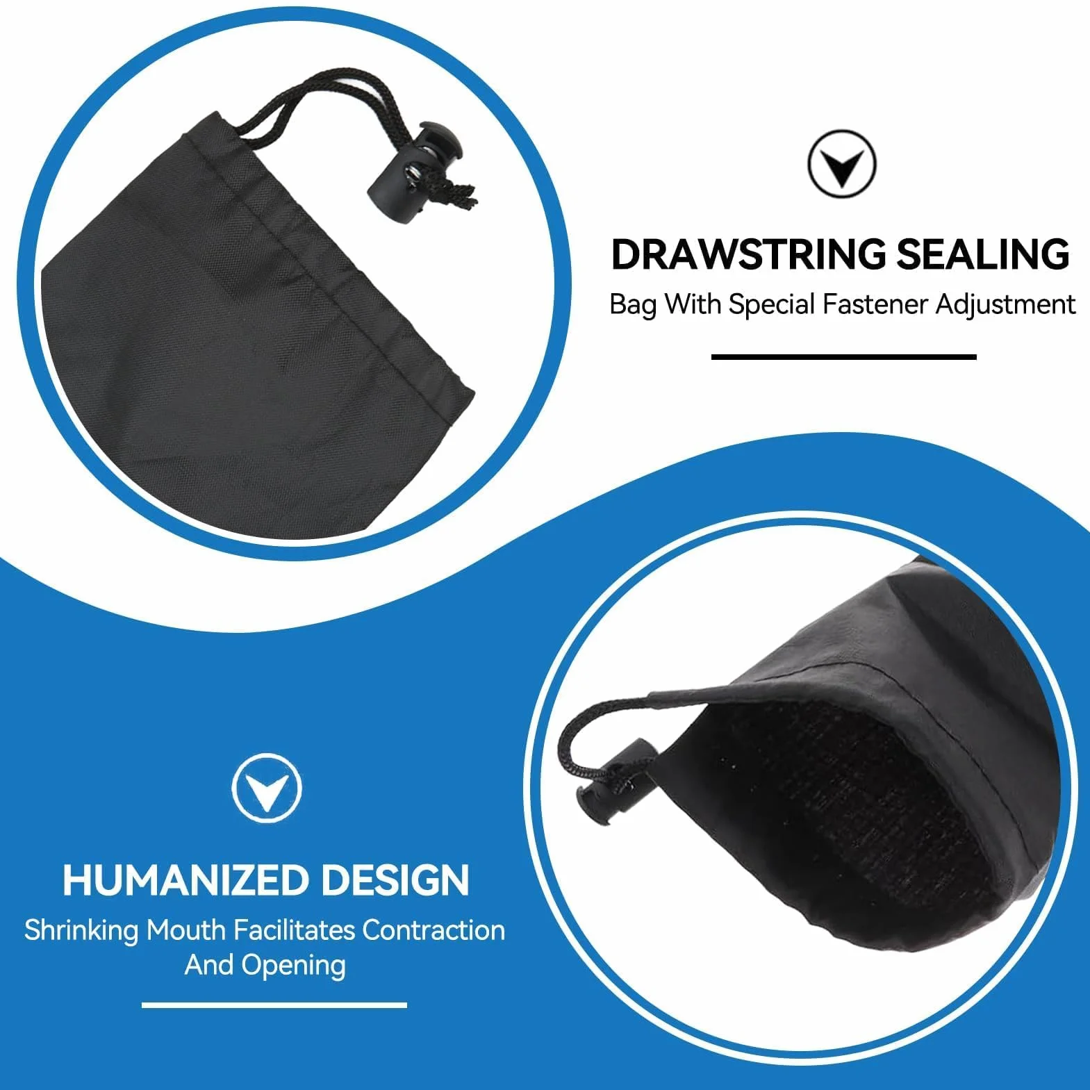 Borsa per Bastoncini da Trekking Portatile con Tracolla Regolabile