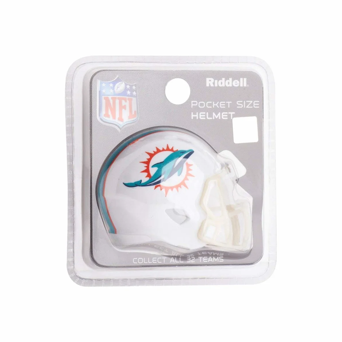 Riddell Casco Miami Dolphins Pocket Pro Speed Style 2018 Taglia unica