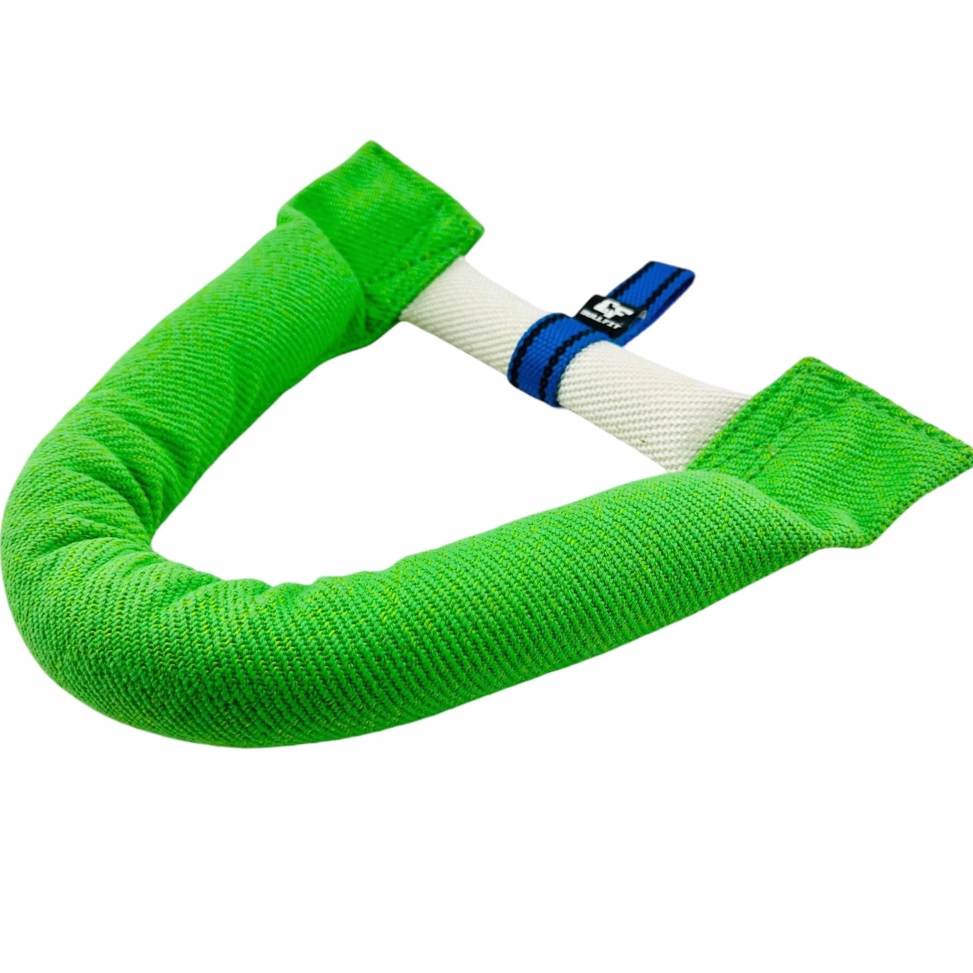 Bull Fit Manicotto per Cani a Ferro di Cavallo 30 cm, Salsicciotto Molto Robusto per I'addestramento dei Cani, per il Tiro alla Fune e per i Giochi di Tiro alla Fune, Verde