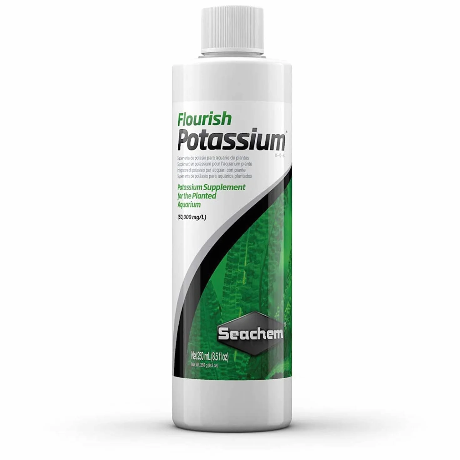 Seachem Flourish Potassium - Supplemento per acquari con Piante - 250 ml