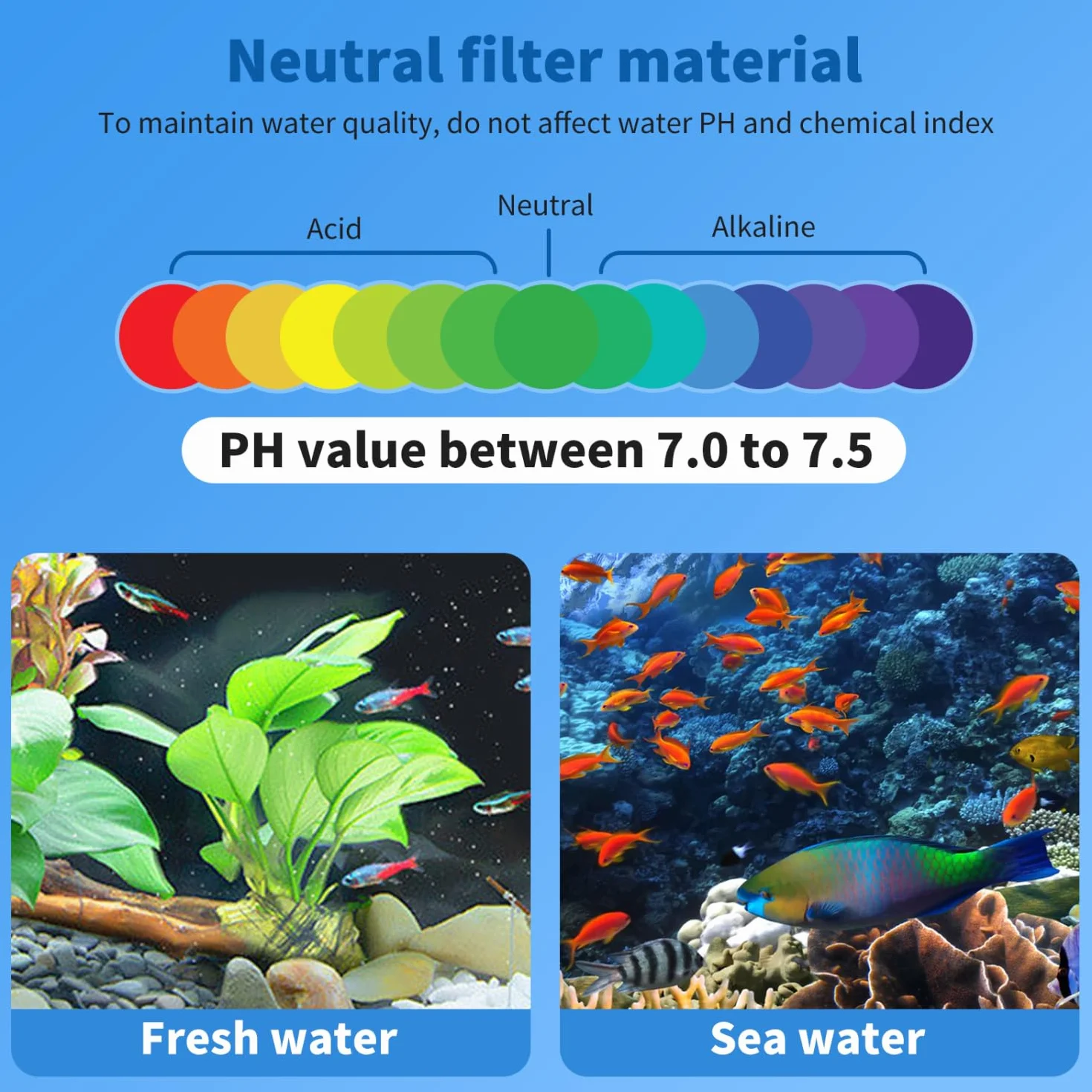 Nobleza - 12 in 1 Materiale Filtrante Acquario, Anelli in Ceramica, Filtro Poroso, Filtro Biologico per Acquari e Vasche per Pesci (500g)