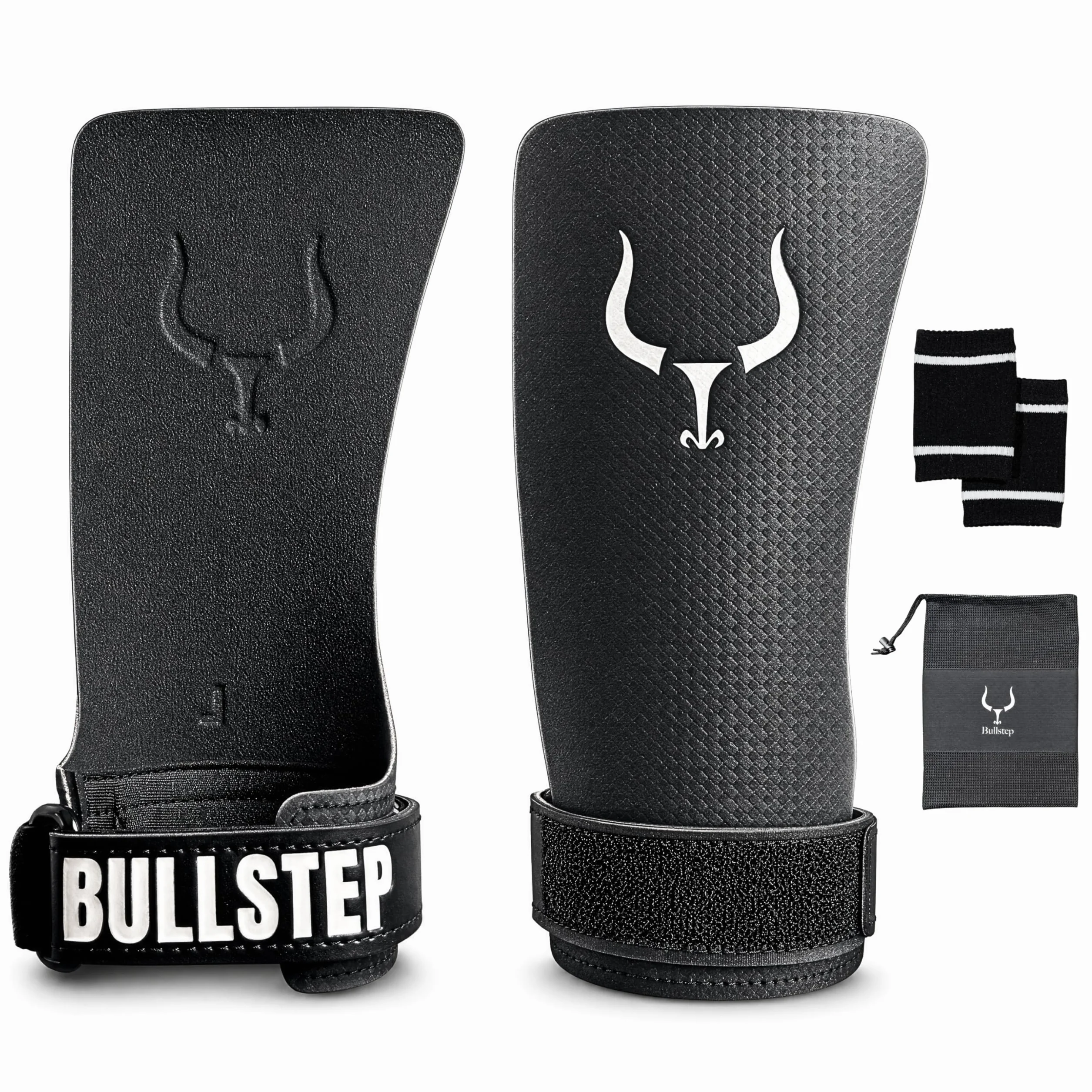 Paracalli Crossfit Forge in Fibra Di Carbonio con Polsiere | Stamina Fitness Paracalli Senza Magnesio | Guanti Crossfit Uomo Donna | Gym Gloves Grips per Cross Training