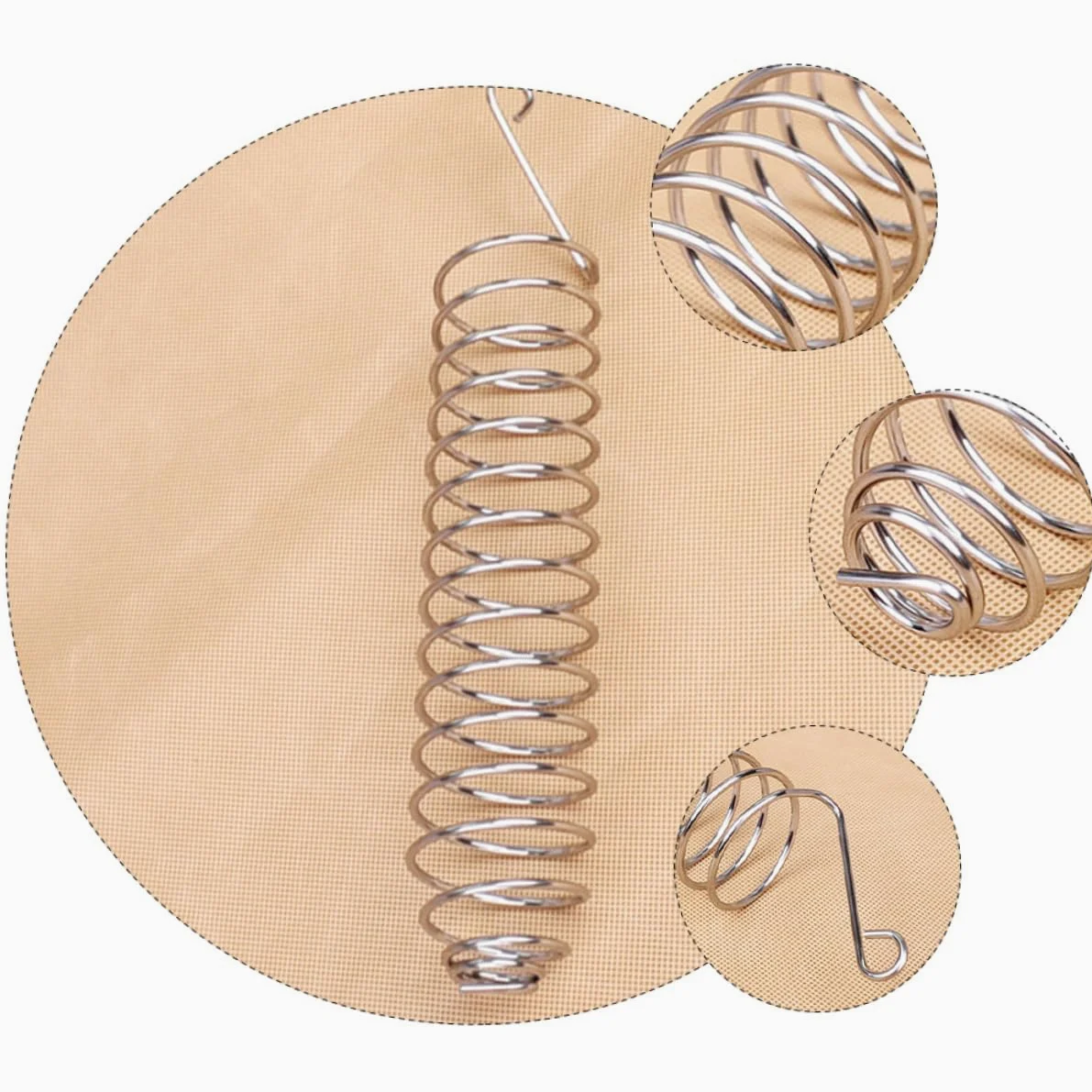 ORFOFE 3 Pz Mangiatoia Per Pappagalli Forniture Per Animali Domestici Cibo Per Uccelli Spiedino Di Dolcetti Per Uccelli Pappagalli Che Cercano Giocattoli Acciaio Inossidabile Silver