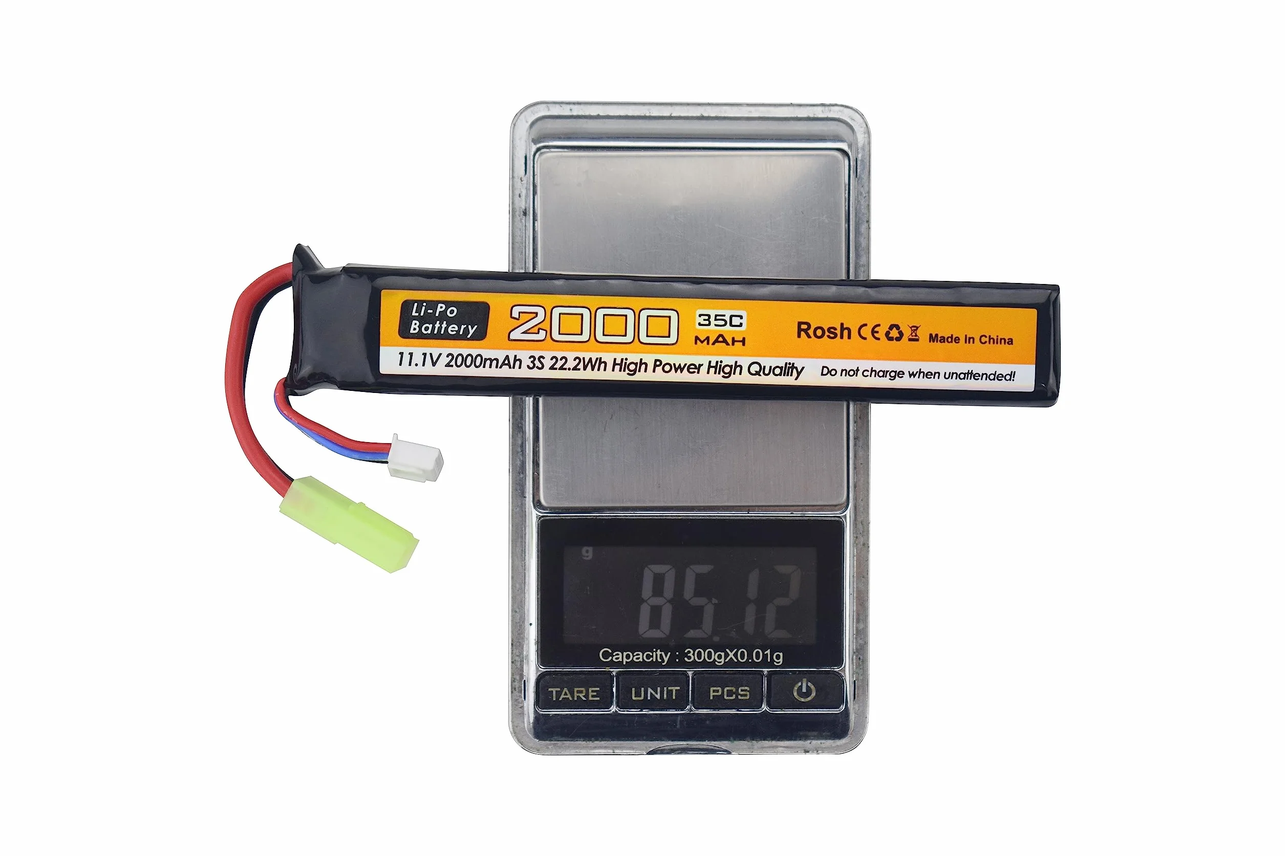 2PCS 11.1V 35C 2000mAh batteria agli ioni di litio Odamiya spina con cavo di ricarica USB per Airsoft modello pistola fucile RC auto drone batteria