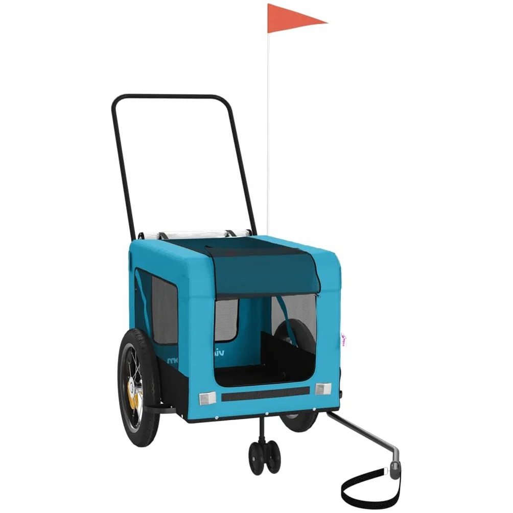 vidaXL rimorchio per Bici per Animali Domestici rimorchi per Bici per Animali Domestici rimorchio per Bici