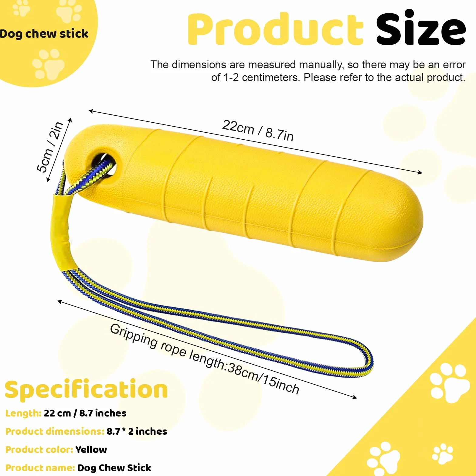 MplehDa Dummy galleggiante per cani, giocattolo acquatico per cani e giochi di lancio su terra e in acqua, giocattolo interattivo, giocattolo per cani galleggiante