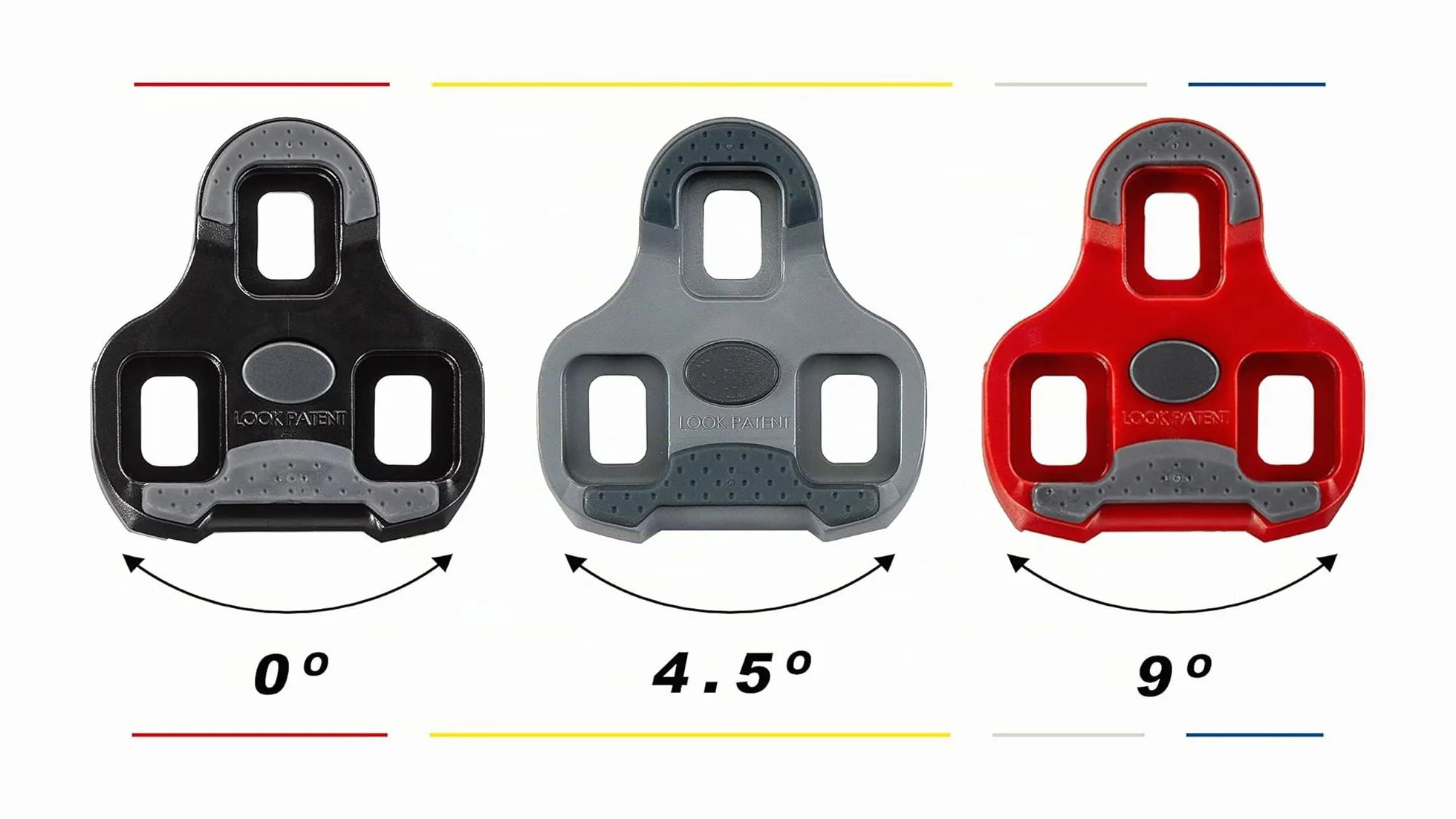 Tacchetti Look Keo Grip Grigi di Look