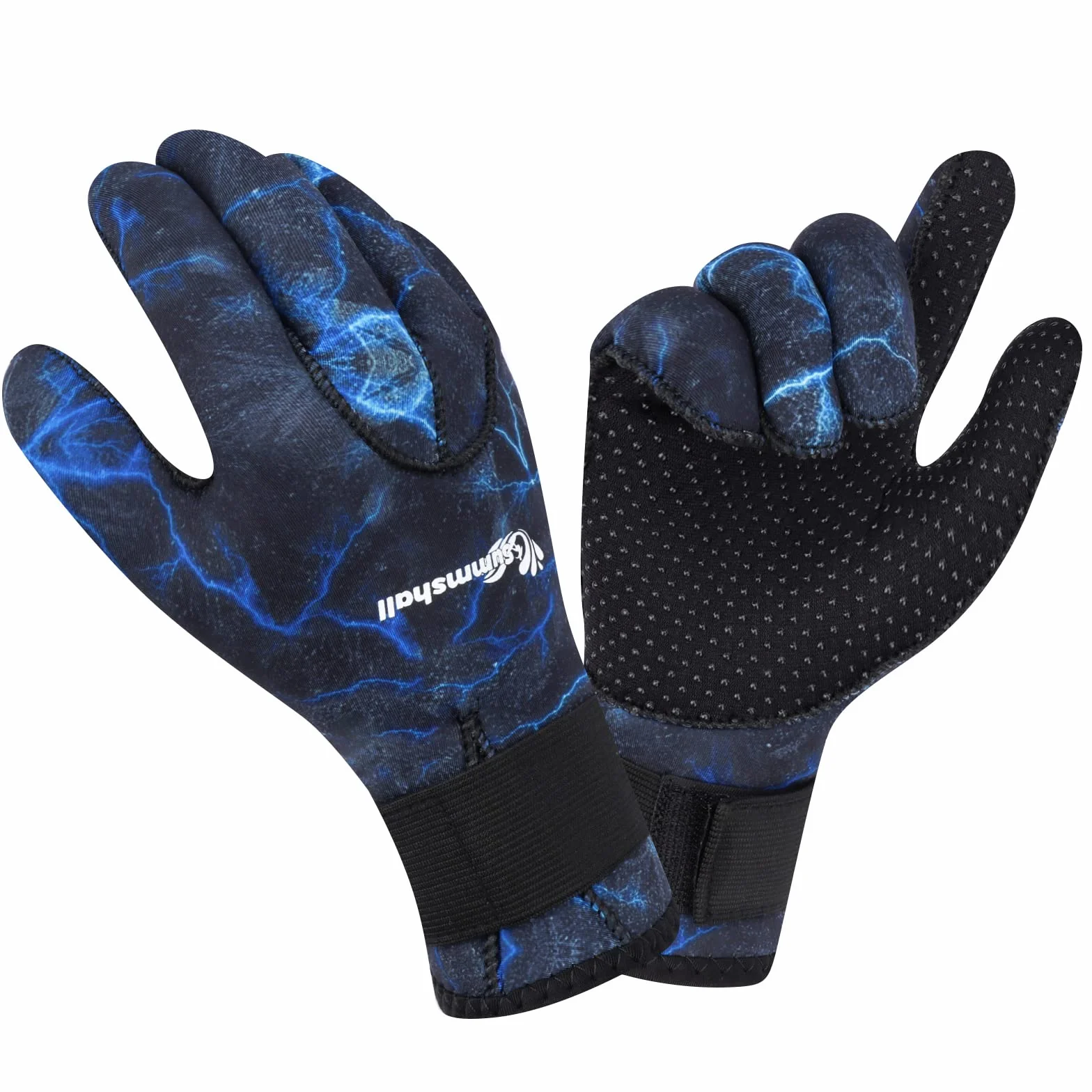 Guanti Sub 3mm Guanti Neoprene Donna Uomo Elastico Termico Guanti da Sub Anti Scivolo Guanti in Neoprene per Immersioni Subacquee Surf Snorkeling Pesca