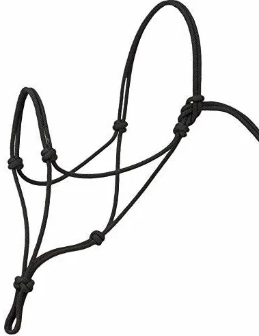 Cwell Equine Rope Halter/Headcollar Natural Horsemanship/Parelli One Size Fits F/C/P Choice of Colors