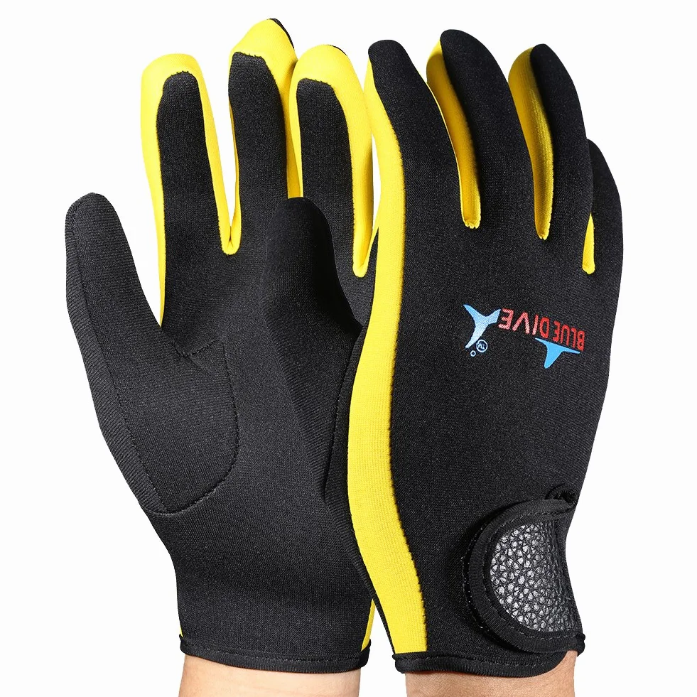 VGEBY Guanti da sub 1Pair Scuba Diving, Neoprene Snorkeling Kayak da surf Guanti da sport acquatici