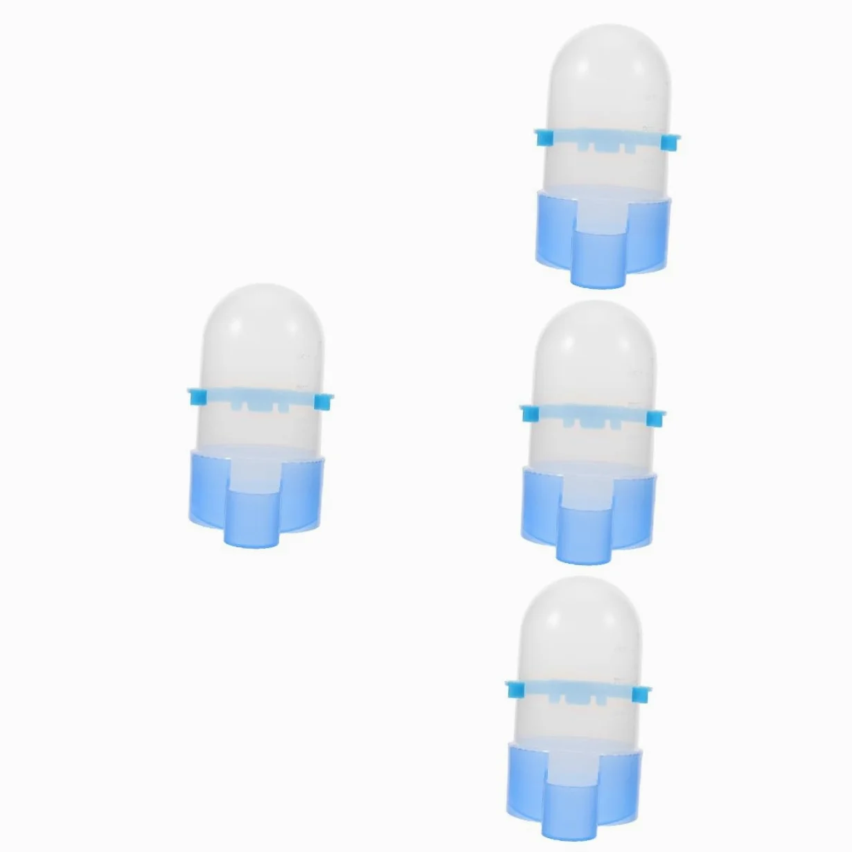 BESPORTBLE 4pezzi Mangiatoia Automatica Per Uccelli Con Distributore e Cibo Bevitore Multifunzione Per Pappagalli e Uccelli Domestici Realizzato Materiali Resistenti e Durevoli Facile Da