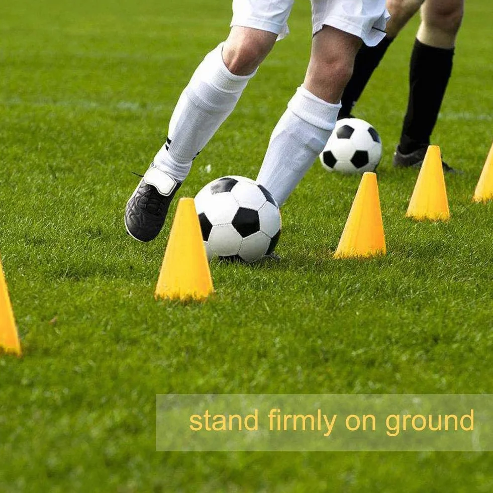 Coni Sport Allenamento Calcio 10pcs Cono da Allenamento Barriere Marker in Plastica