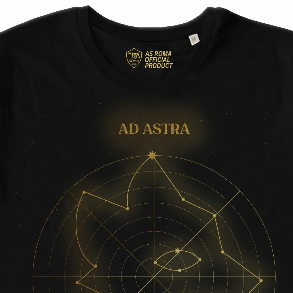 AS Roma Tee Lupo Ad T-Shirt Unisex Adulto
