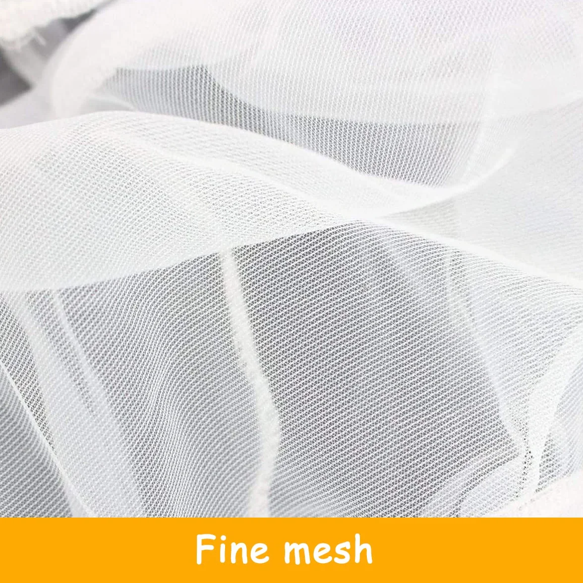 Copertura per Gabbia di Uccelli in Rete di Nylon, Bird Cage Seed Catcher per Uccelli Pappagalli Ventilata e Antipolvere, Per Gabbie Circonferenza di 140-220 cm