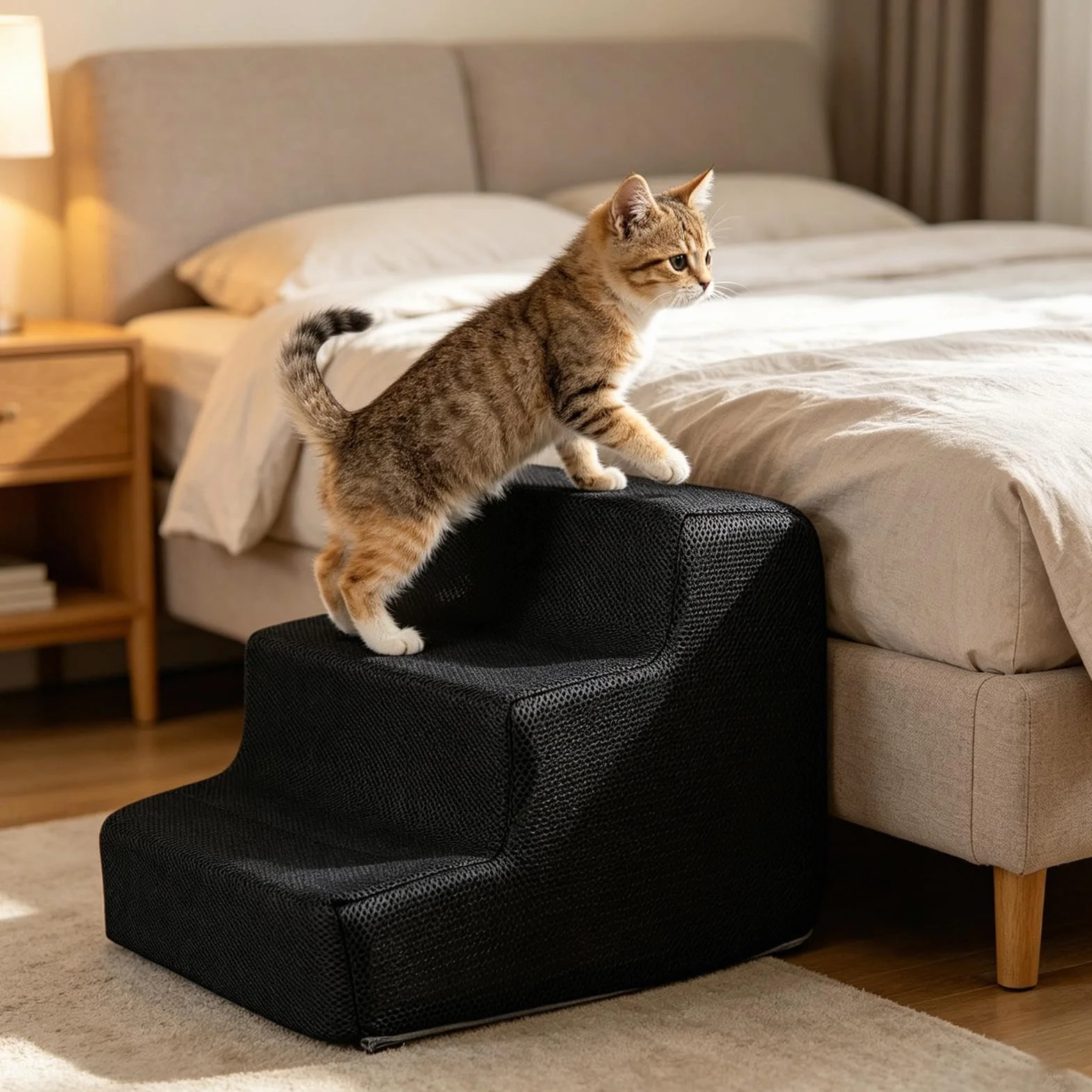 Scaletta Cani Gatti Rampa Per Anziani Proprietari Di Animali Uso Quotidiano
