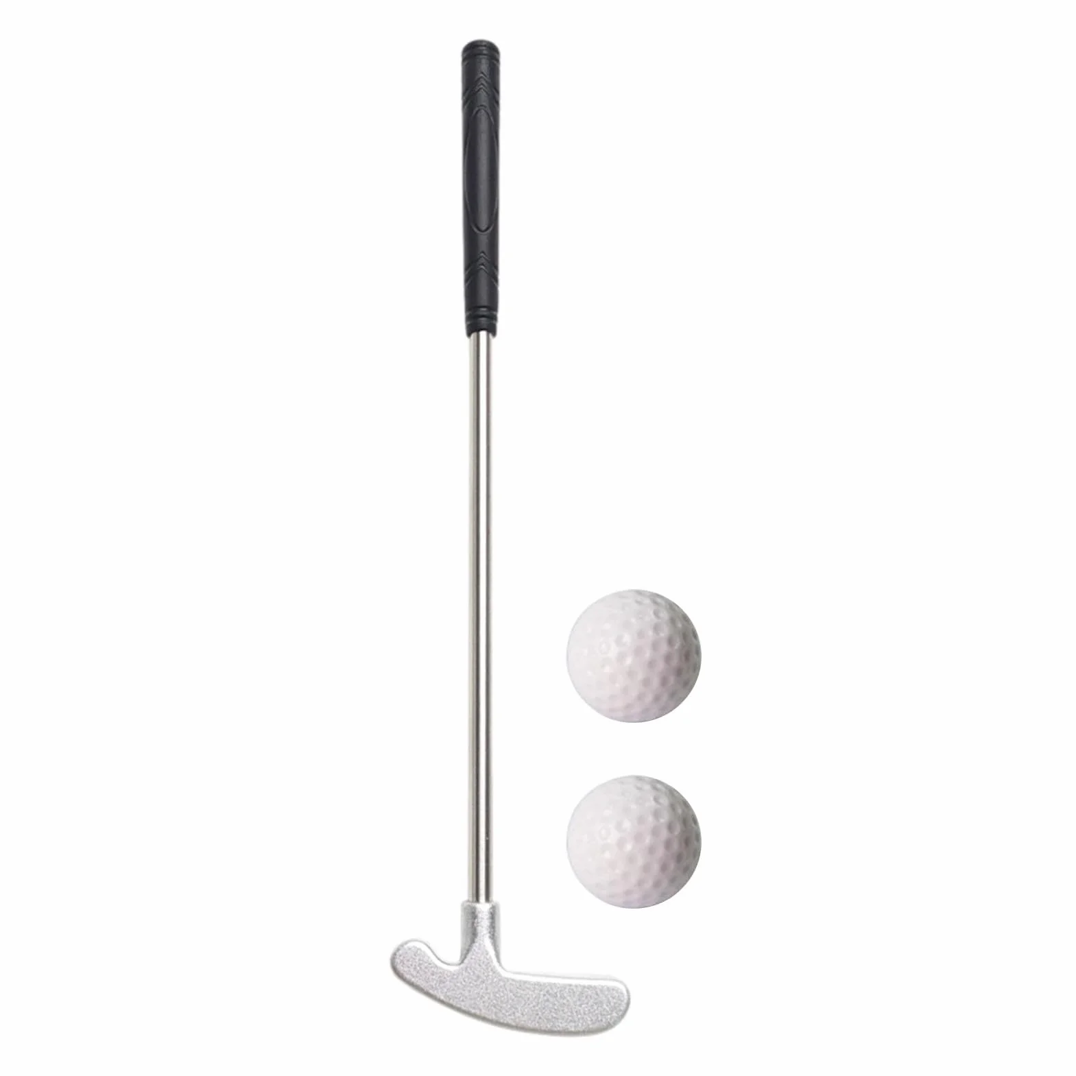 Putter club a due vie, putter minigolf a due vie per bambini, putter da golf con testa in lega di zinco, albero in acciaio inox TPRGrip, mazze da golf per bambini, ragazzi e adulti