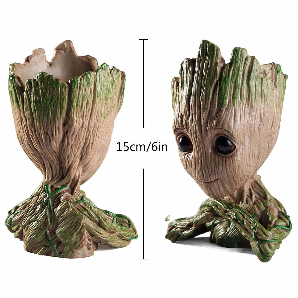 WELLXUNK Vaso da Fiori, Vaso da Fiori Vasi/portapenne, Grande Statuetta Deco da Acquario, Regali per Bambini