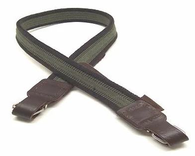 Bretella elastica cinghia porta fucile attacchi cuoio