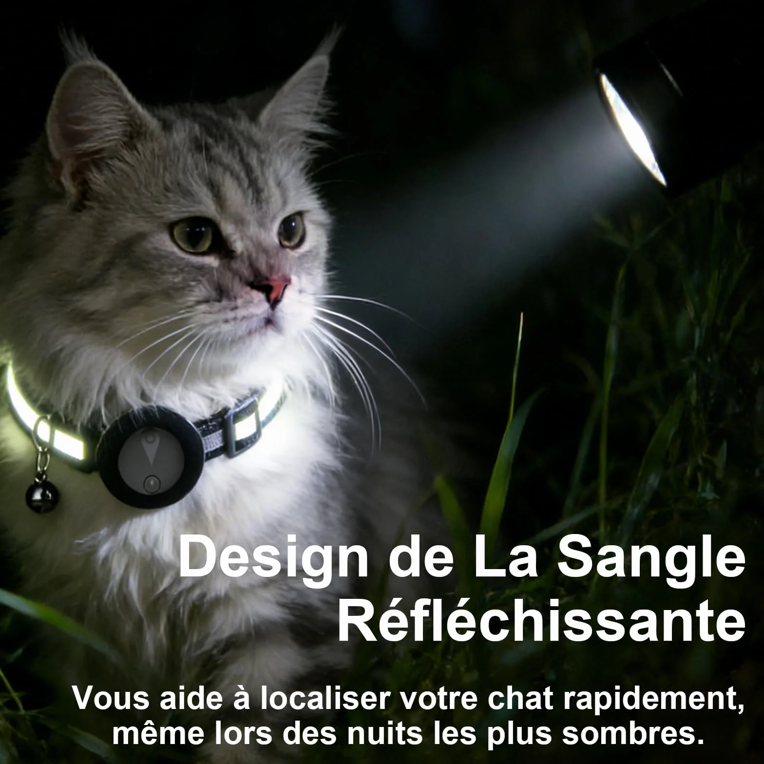 Collare GPS per Gatti Compatibile con Sistemi iOS e Android GPS per Cani Riproduzione Della Cronologia dei Tracciati (7 giorni) Localizzatore GPS Cani Tracciamento Impermeabile (IP67) -Nero Pieno