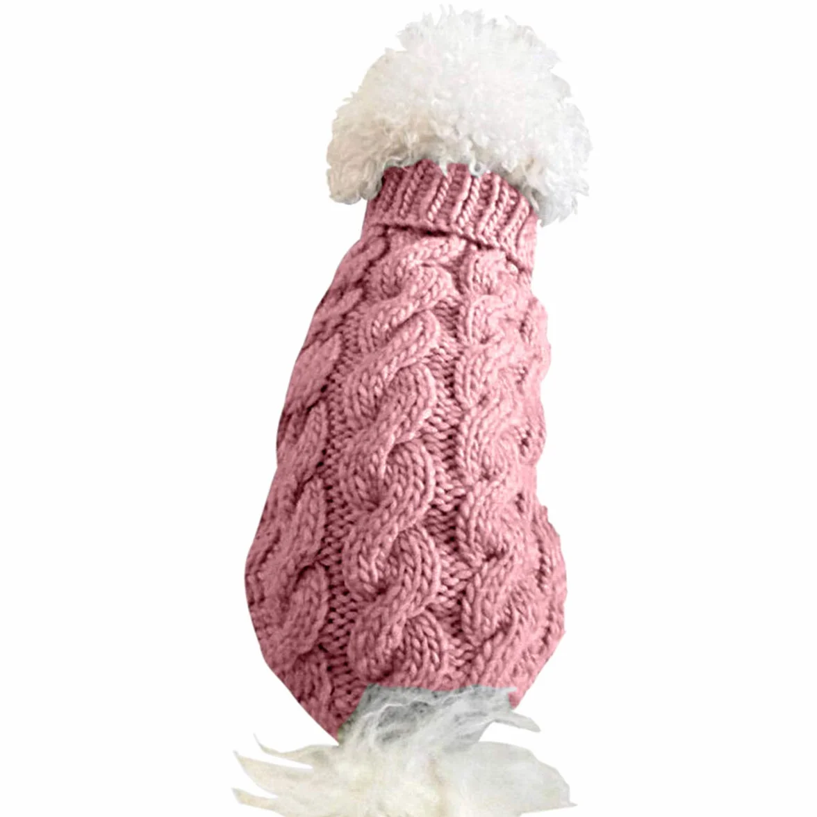 Maglione invernale per cani ispessimento maglieria cappotto vestiti per cane piccolo medio grande