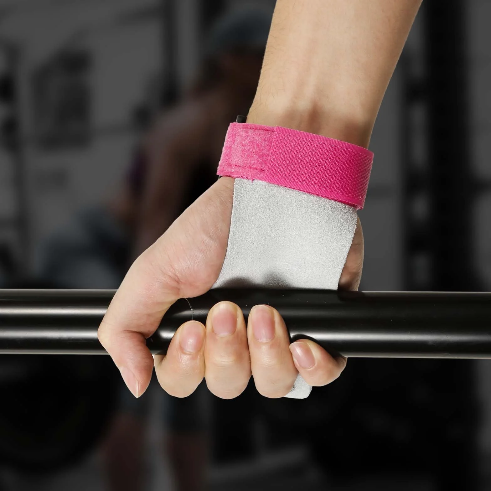 Guanti da Ginnastica Artistica 4pz con Impugnature Antisudore e Polsino Supporto per Ragazze Bambini Ragazzi