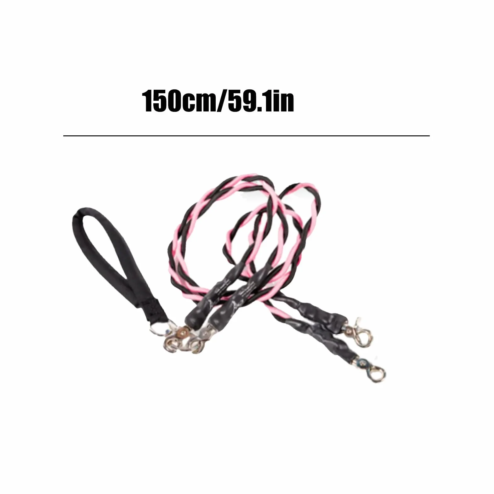 Corde per Cani - Guinzaglio Doppio per Passeggiate con Animali Domestici | Accessori per Animali Domestici Resistente Durevole Comodo per Spiaggia Addestramento Sicurezza Migliorata