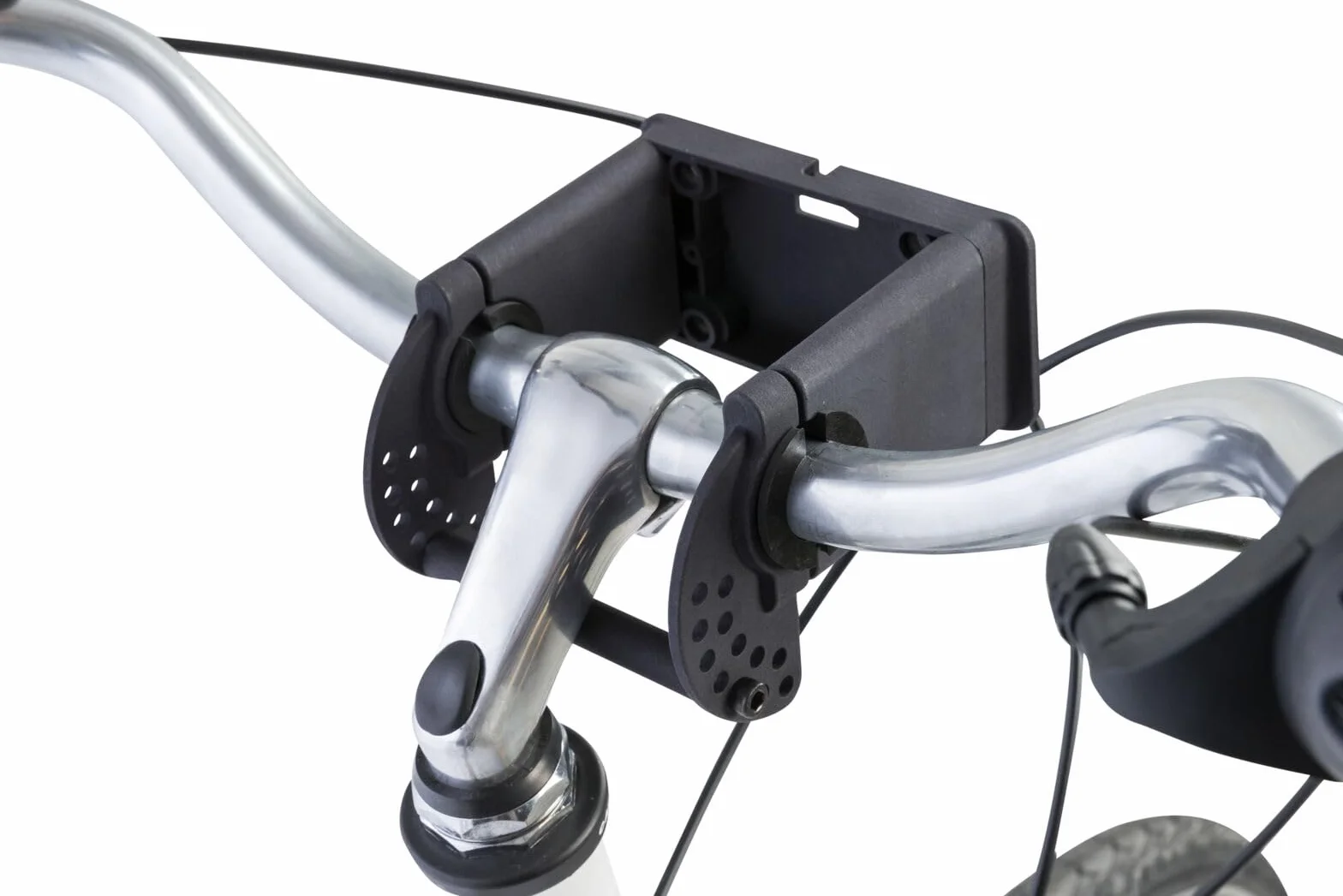 Fissaggio per cestino anteriore della bicicletta