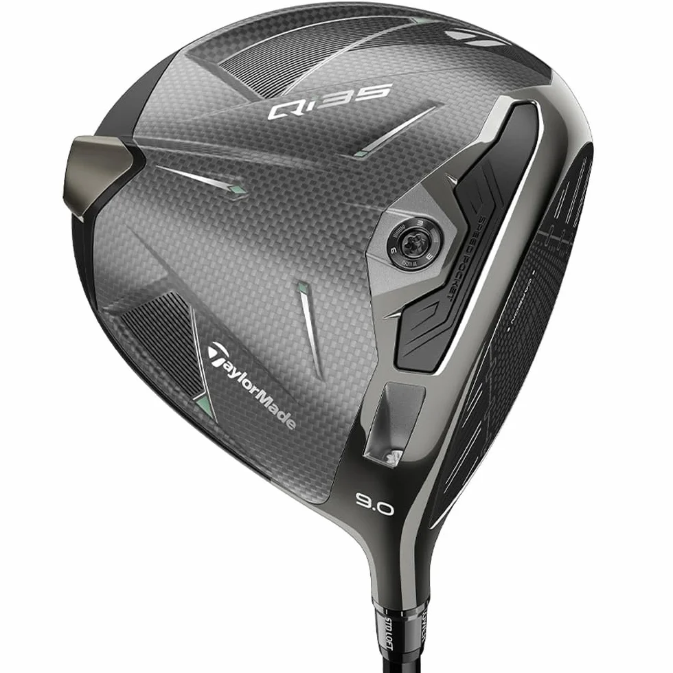 TaylorMade Qi35 Driver Golf Club, ottimizzato per Lancio e Rotazione ideali, distribuzione del Peso Personalizzabile per Distanza e Tolleranza