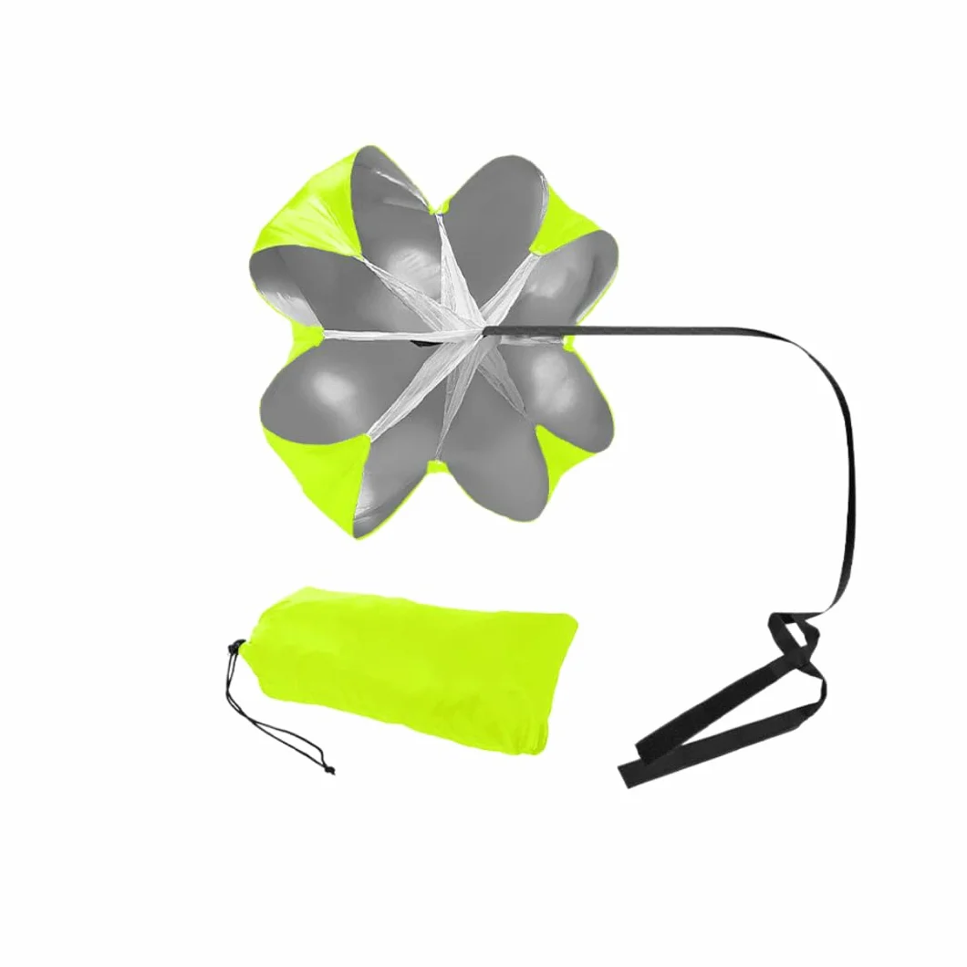 Paracaidas Resistenza + Borsa di immagazzinaggio - Allenamento Calcio - Materiale Sportivo Resistenza.Ideale per esercizi di fitness e allenamento di calcio