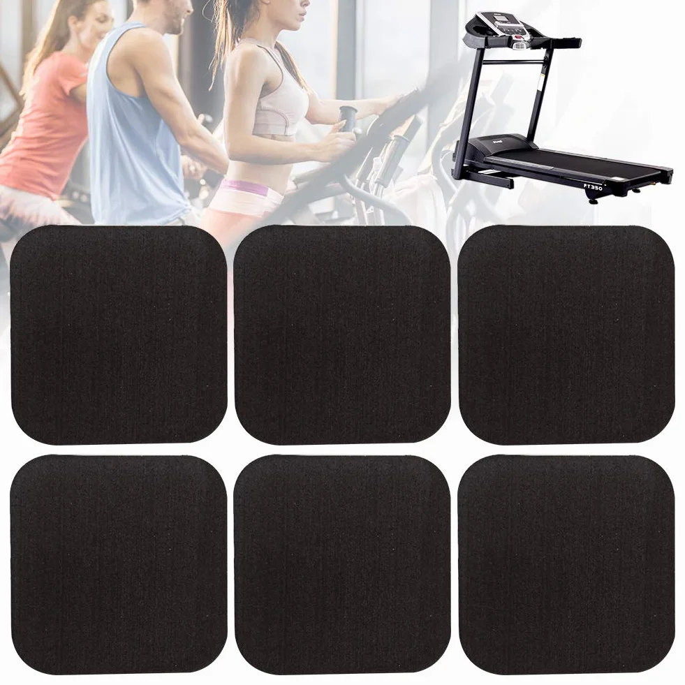 Tapis roulant Assorbente Stuoia,4Pcs Casa Anti-Vibrasion Isolamento Sonoro Addensato Pavimento Pad Per Tapis Roulant