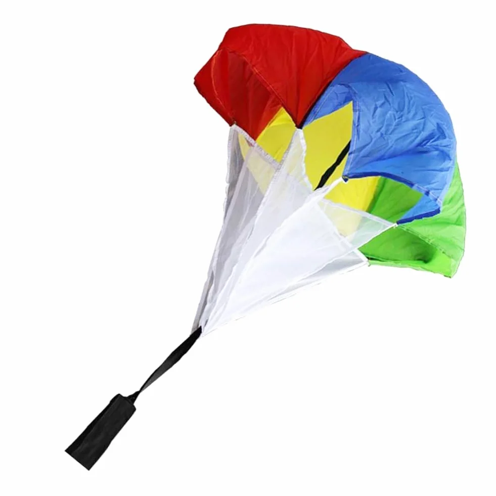 Paracadute da Corsa Per Bambini, Migliora La Velocità Allenamento Resistenza Agilità Ombrello con Cintura Regolabile Per Allenamento All'aperto Pista Calcio Calcio Baseball Tennis Basket Hockey Rugby