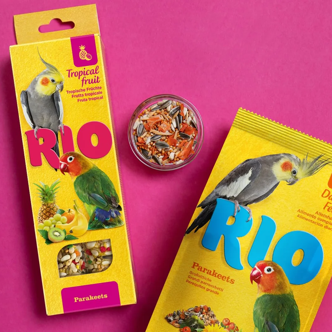 RIO Mangime completo per pappagalli grandi dimensioni 1 kg