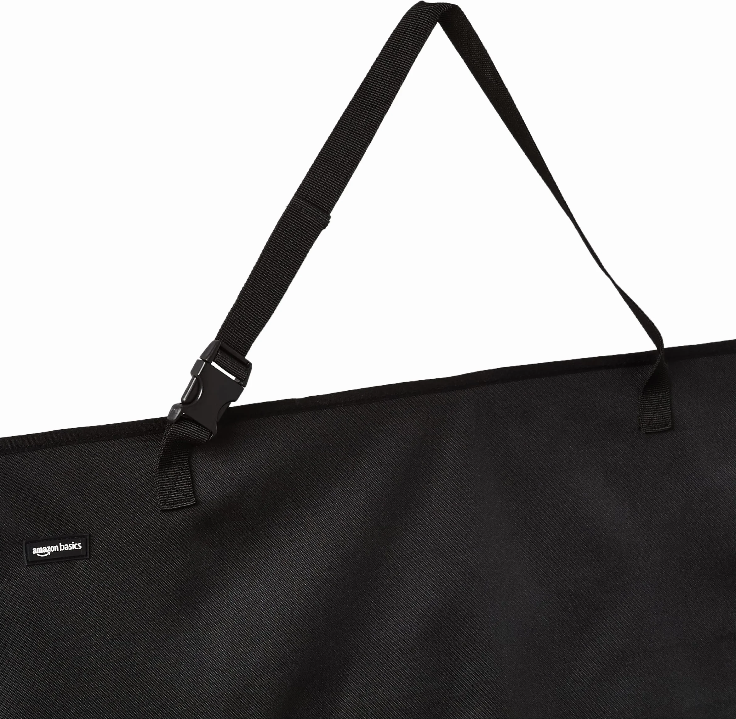 Amazon Basics Rivestimento per Sedile dell'Auto, 119 x 142 cm, Nero
