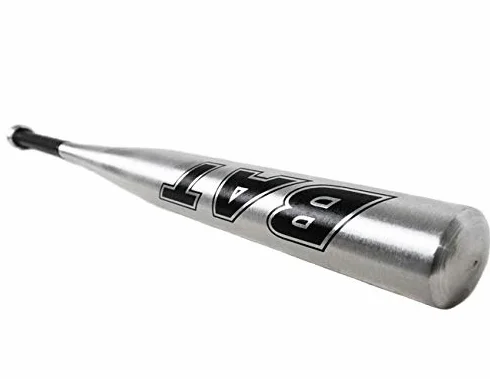 Racchetta da baseball in alluminio argento 28"