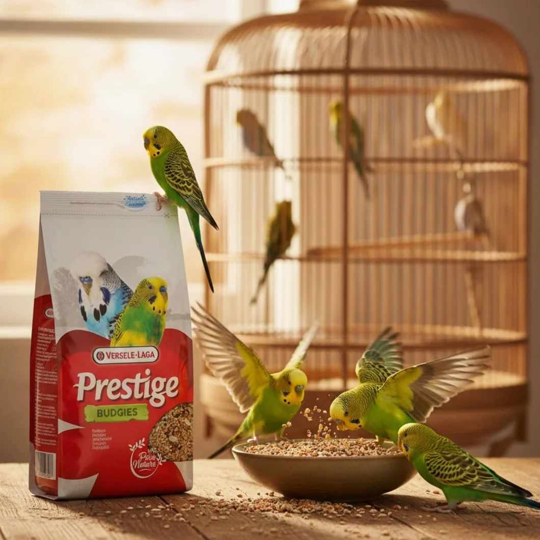 Versele-Laga Prestige Budgies 1 kg Alimento completo per cocorite a base di semi